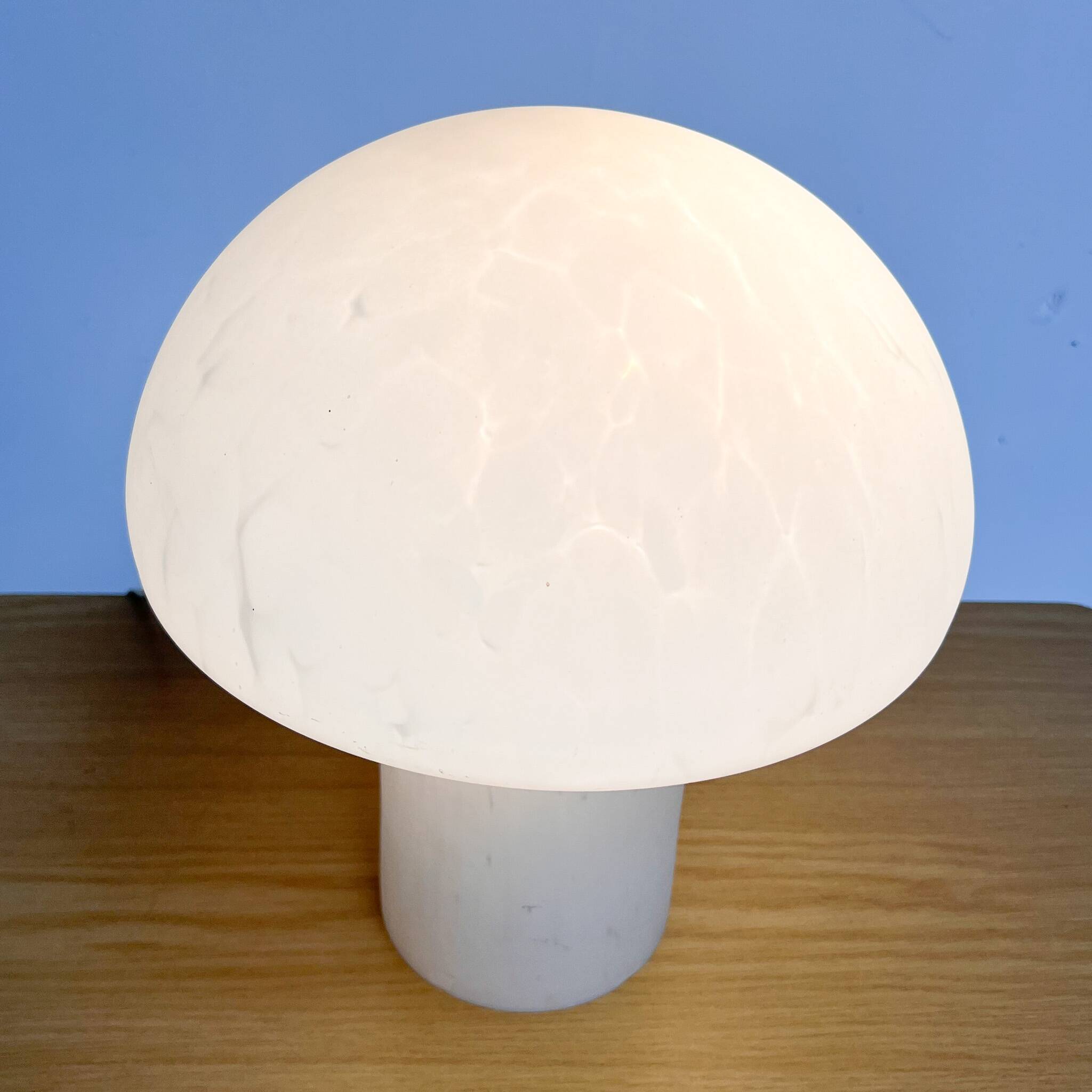 Mushroom 54 96 table lamp by Eckert Glas, 1960s