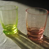 2 vintage liqueur glasses - Ouraline-