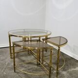 Ensemble de 5 tables Nesring des années 1970