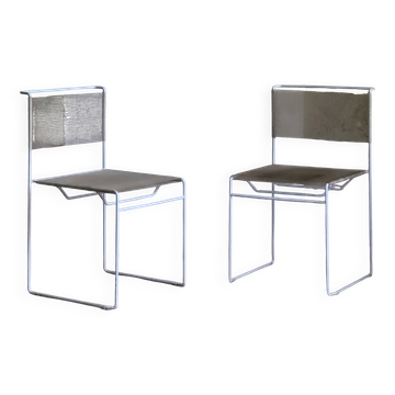 Giandominico Bellotti set of 2 chairs