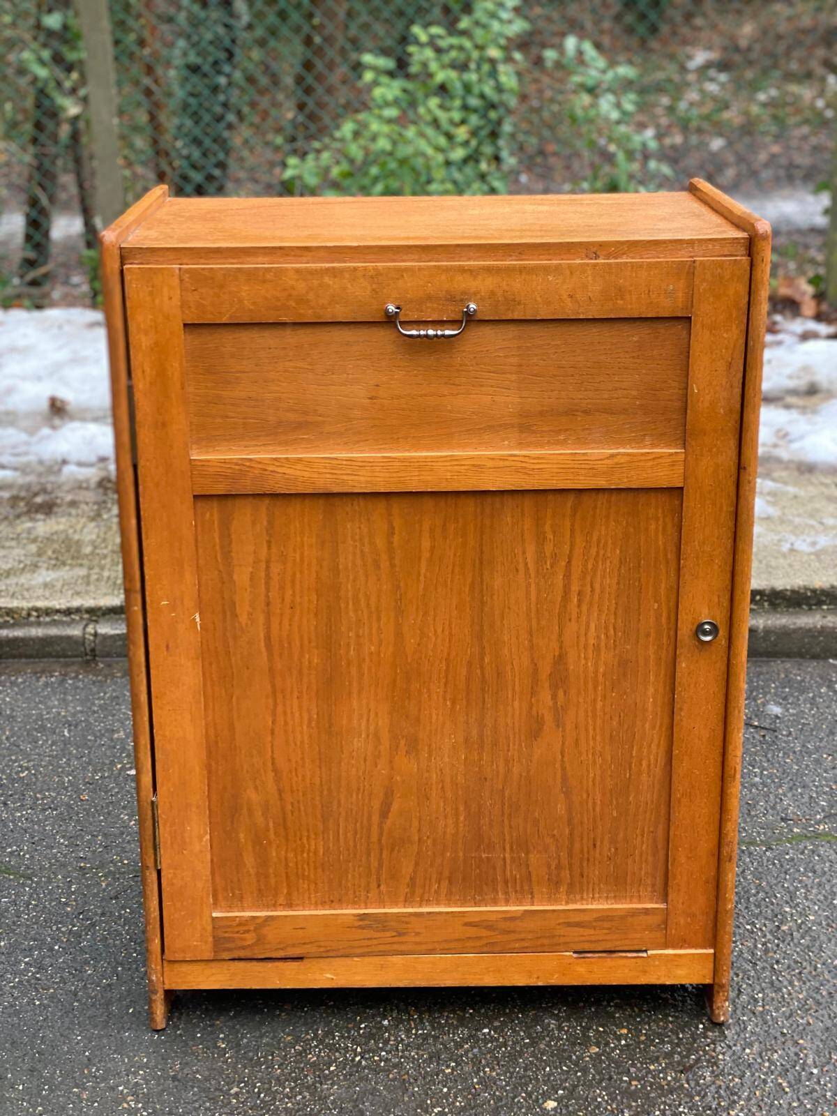 1950s Scandinavian wooden wardrobe
