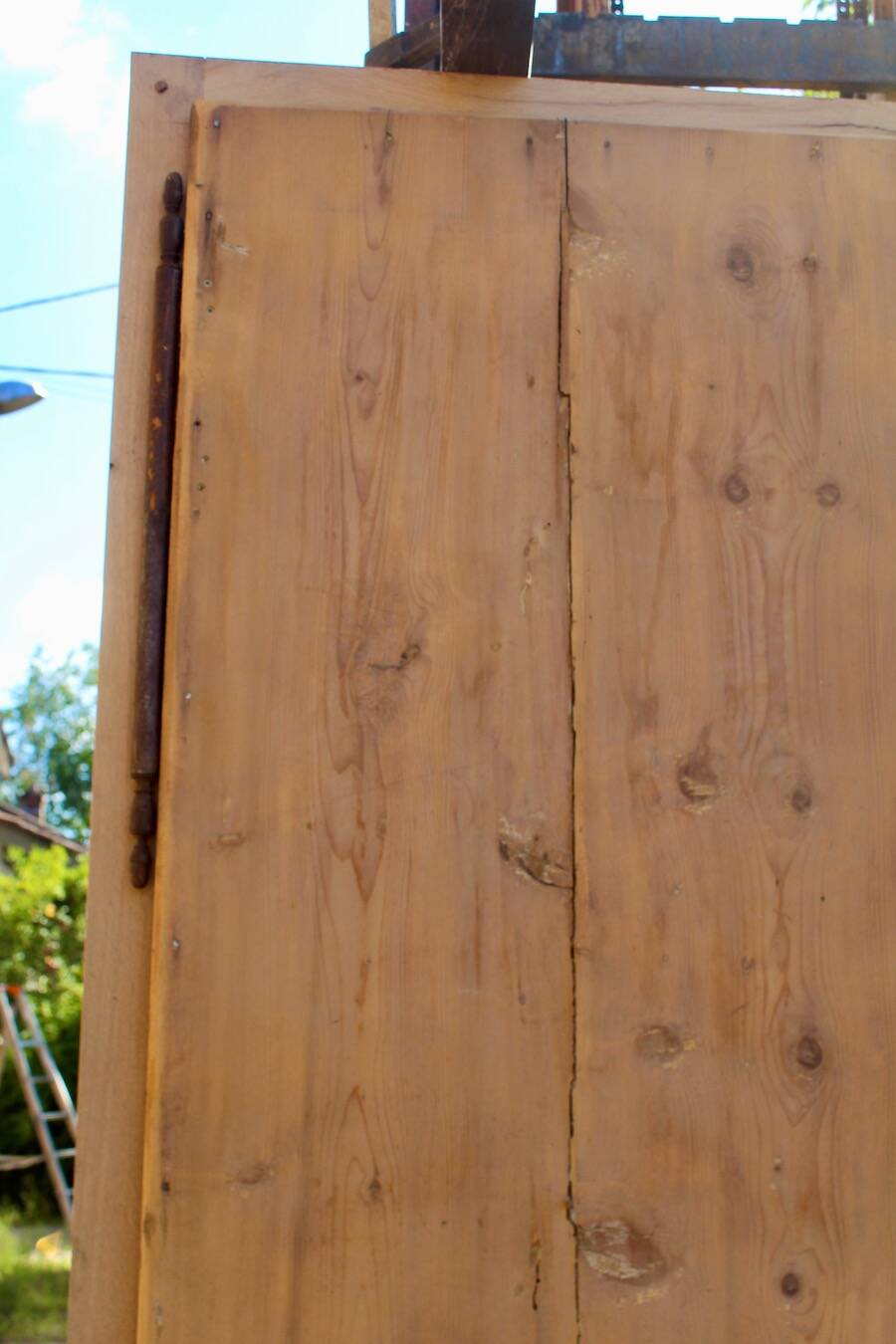 Double Door In Carved Walnut 19th Century