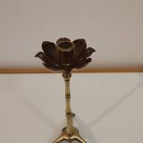 Brass and copper candlestick by Was Benson 1900