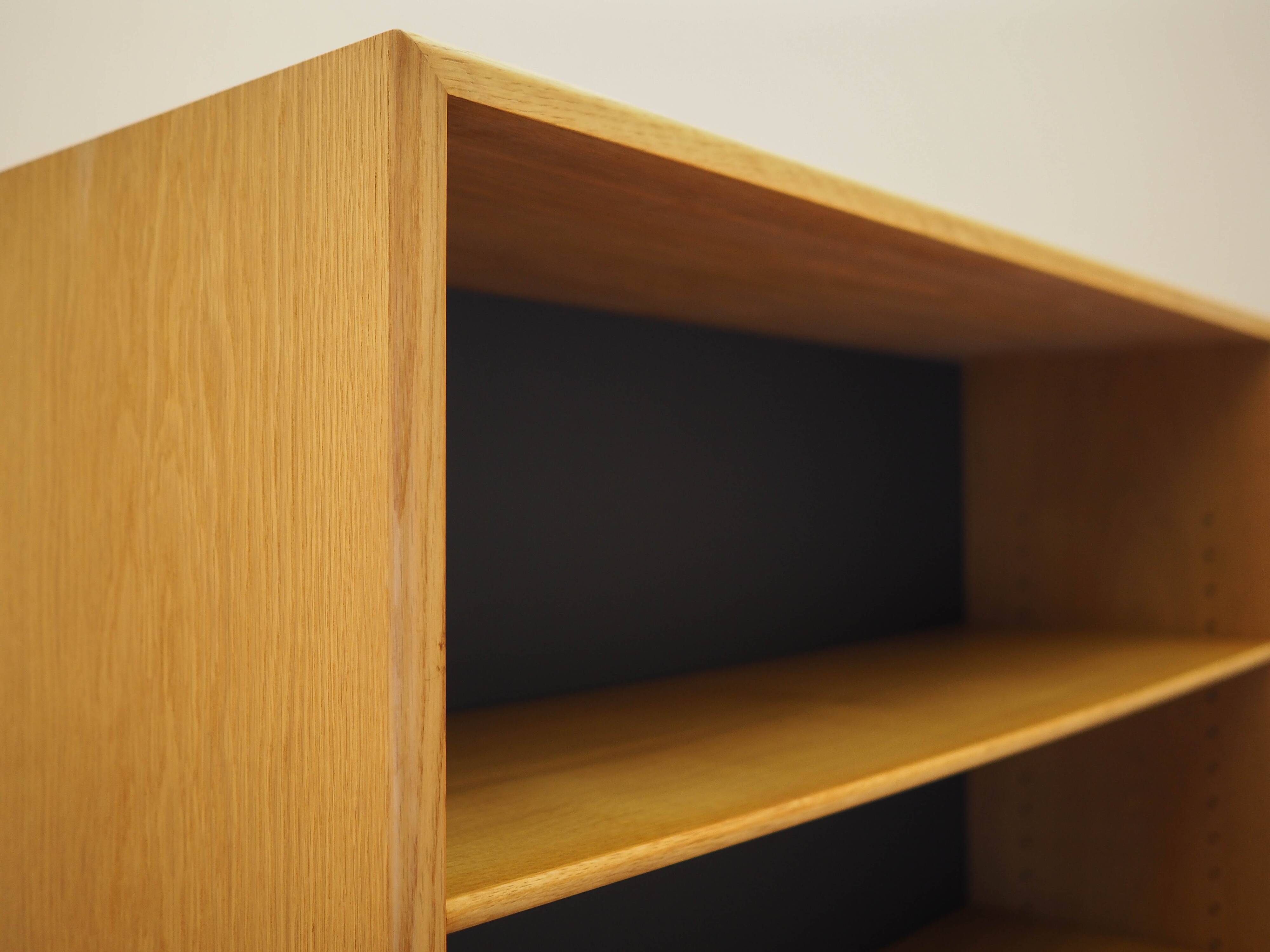 Ash bookcase, Danish design, 1960s, designer: Børge Mogensen