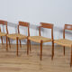 Model 77 chairs by Niels Otto Møller for J.L. Møllers, 1960s, Set of 4