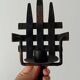 Vintage brutalist wall sconce