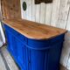 Blue buffet