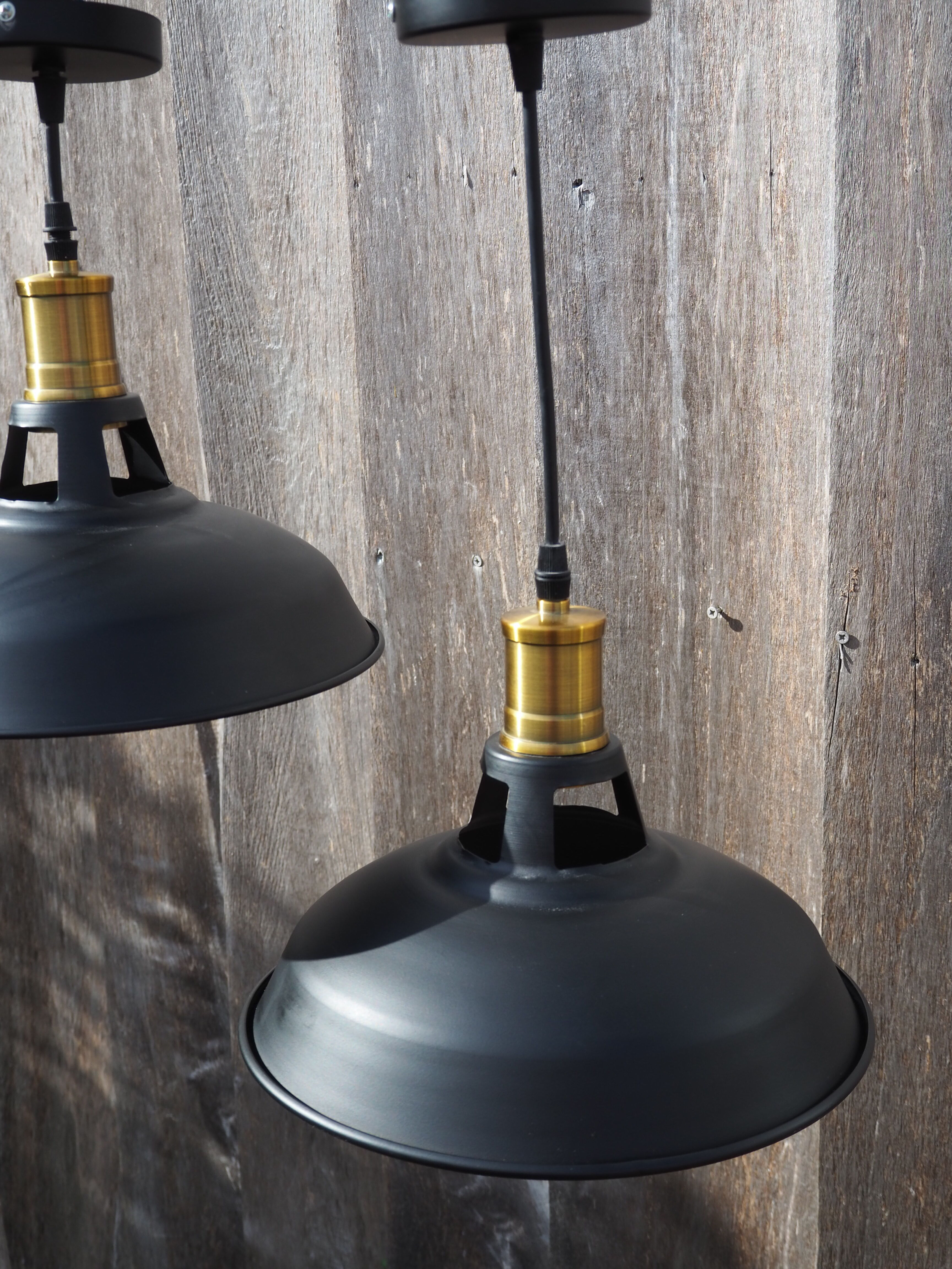 Pair of contemporary hanging Industrial style light