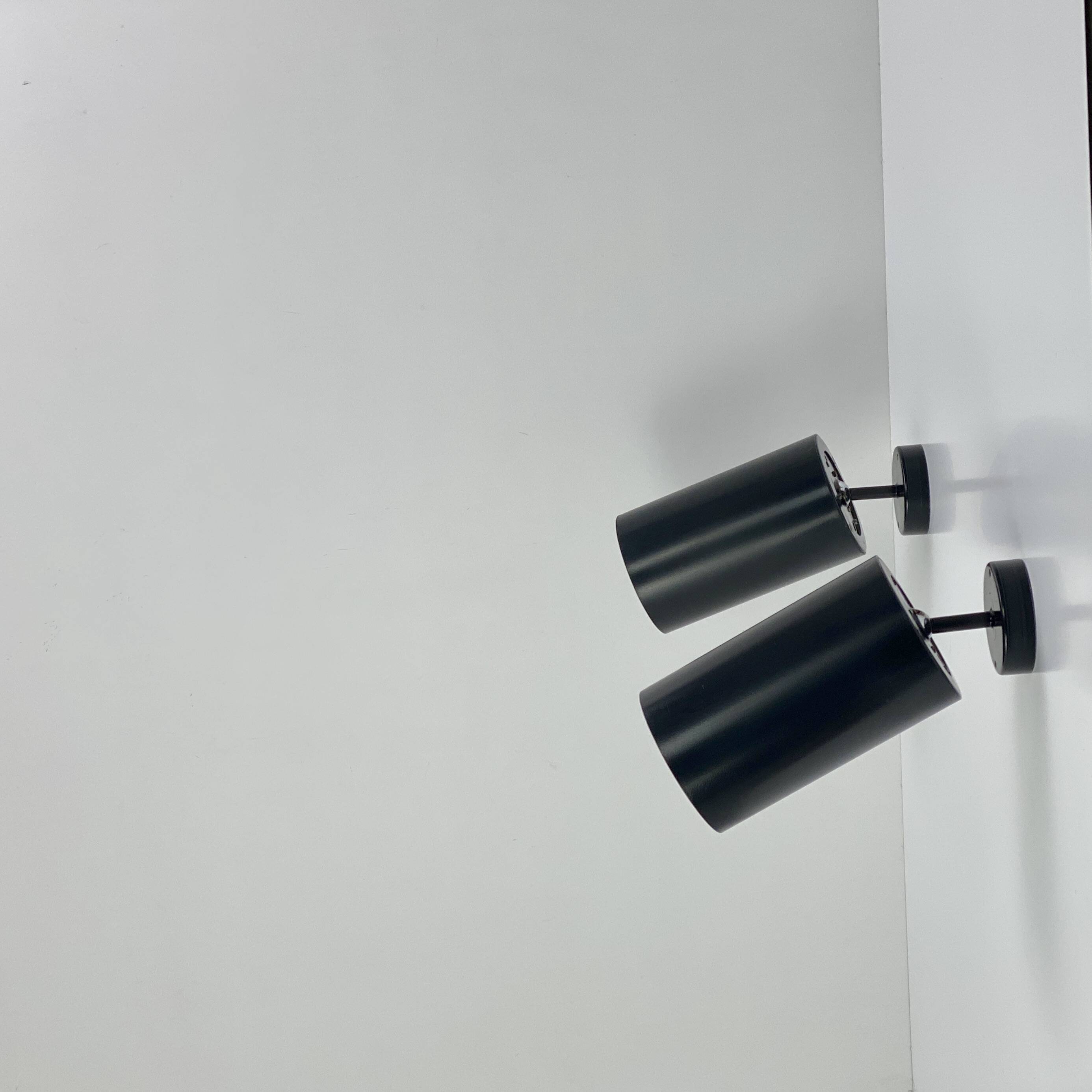 Metal wall sconces, R.J. Caillette for Parscot, France, 1950s, S