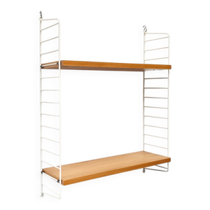 Étagère en fil blanc - 1960