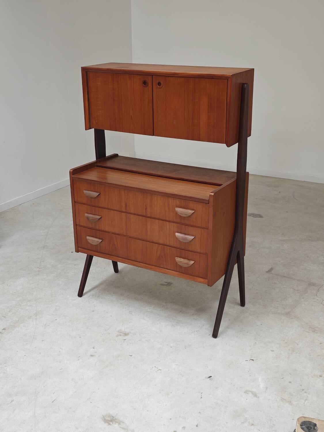 Coiffeuse/Bureau par Poul Volther pour Orum,  Samcom Danemark
