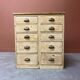 Chiffonnier 10 tiroirs en bois