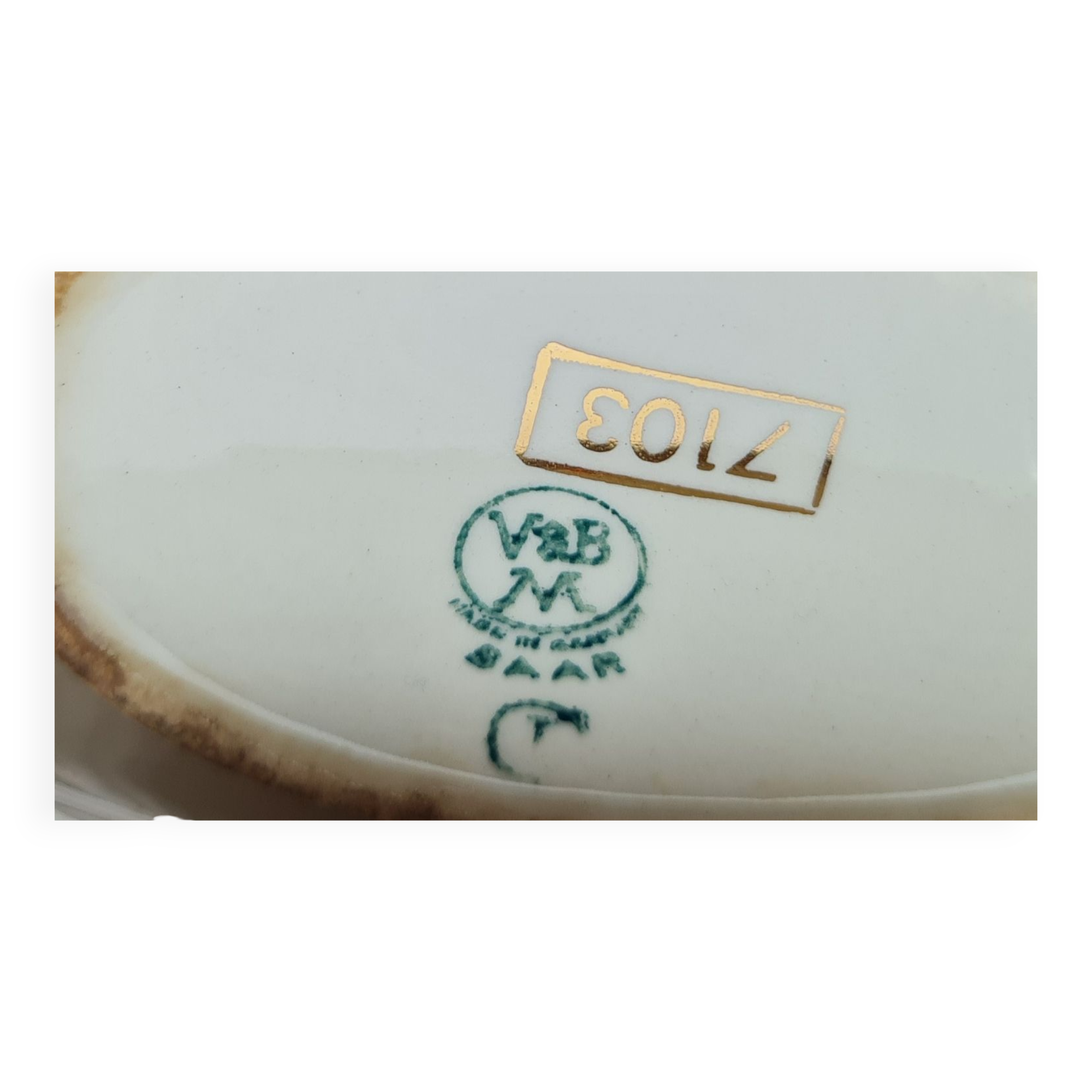 Saucière villeroy and boch with ravier