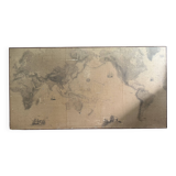 Planisphere of the naval hydrographic service