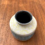 East German pottery vase from the GDR mid-century Strehla Keramik, 1960s.