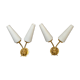 Pair of 2 lights of modernist style 1950