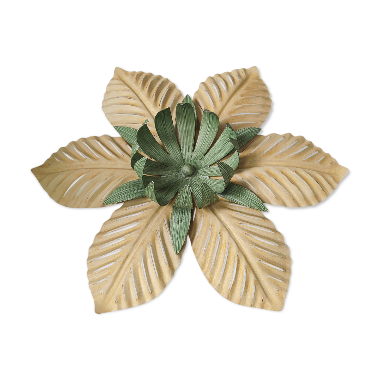 Vintage flower ceiling lamp