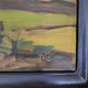 Tableau Oil on canvas Expressionism Catherine Jones-Davies "Pigeon"