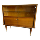 Showcase cabinet vintage wooden storage
