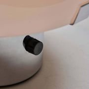 "Cromado 4950" table lamp by Gaetano Scolari for Metalarte