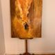 Large Abstract Painting by Walter Hinchey, Oil on Canvas, Signed, 2005
