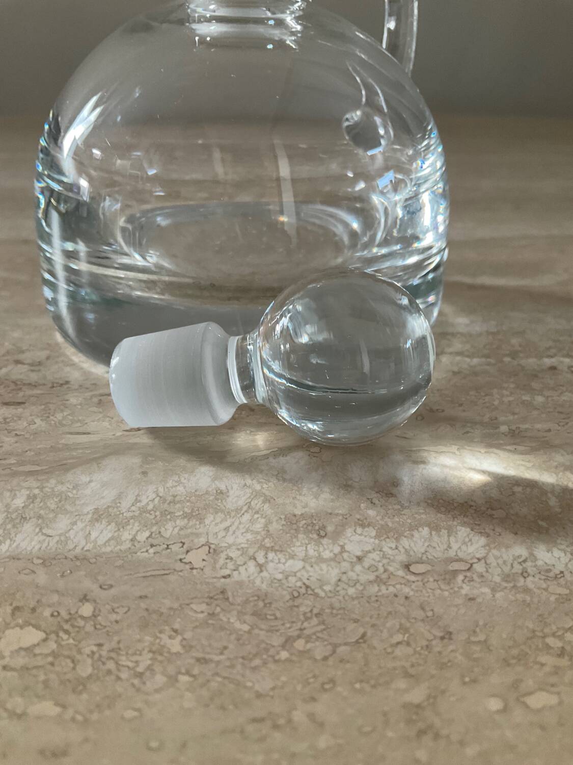 Vintage liquor decanter