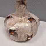 Danish ceramic table lamp from Samsø ceramics 1970-80s