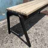 Old industrial school bench
