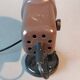 West Germany adjustable wall light in brown metal vintage 1960/1970.