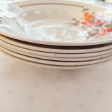 6 hollow plates Betty, Luneville