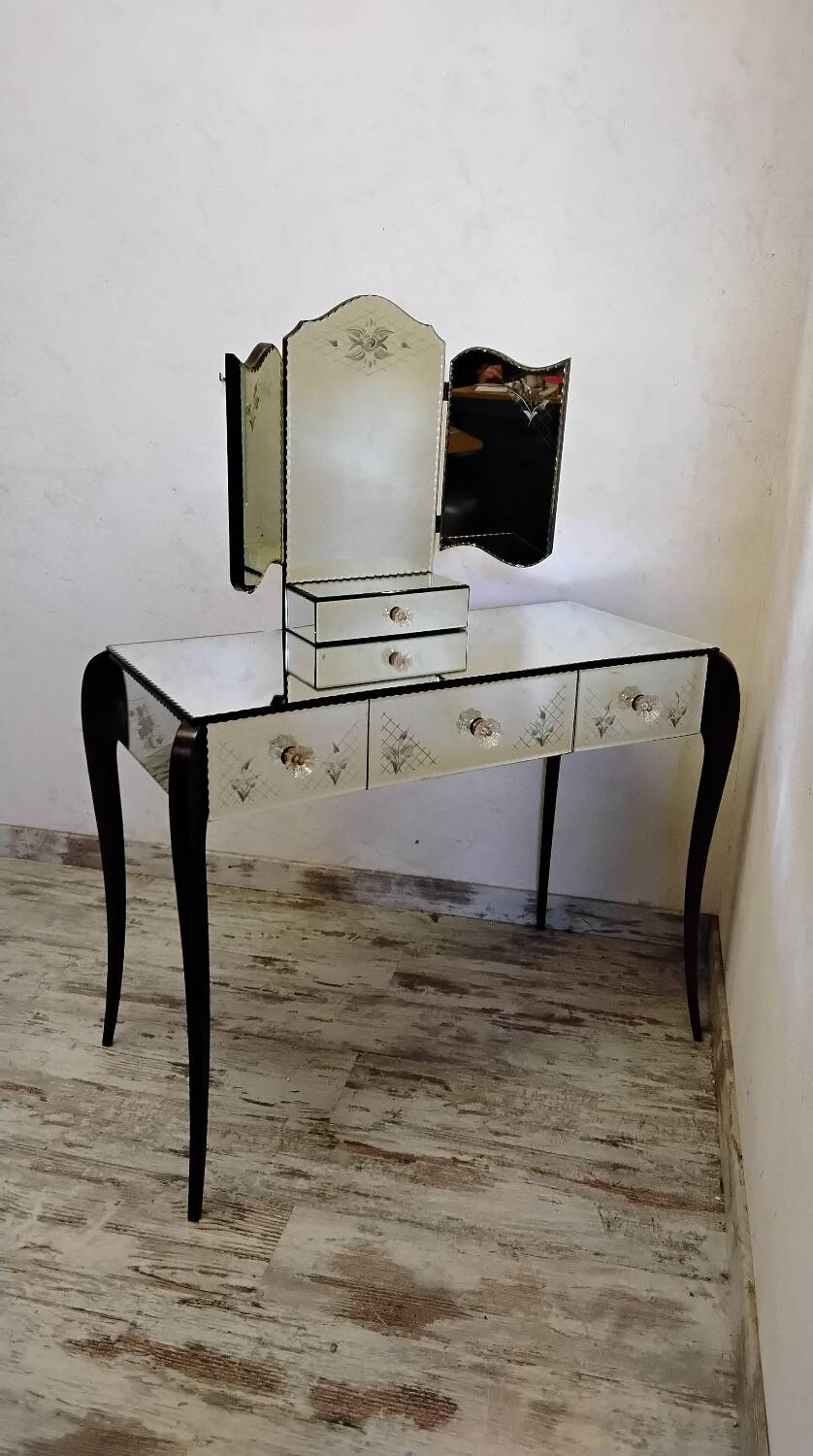 Antique Art Deco Venetian-style dresser