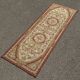Aubusson style knotted pile rug – 2.45 x 0.90 metres –