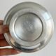 Silver-plated metal butter dish Coquillor