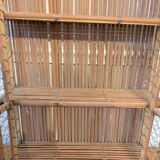 Wicker shelf