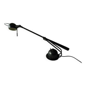 Aluminor articulated lamp black metal Vintage 70/80