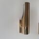 Pair of vintage adjustable wall lights, brass, France 1960