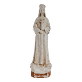 Statuette plâtre signée Pommier
