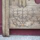 Old Breton bed door, Breton wood facade, headboard, wall decoration