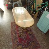 Table basse marbre rose