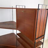 Vintage standing modular wall unit