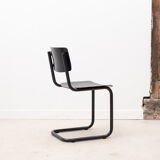 Vintage chair Pagholz in black ebony S