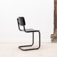 Chaise vintage Pagholz en S ébène noir