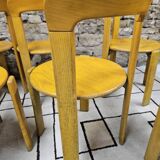 Lot of vintage bruno rey 1970" chairs