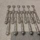 11 silver oyster forks, 800 Minerva style, Louis Philippe