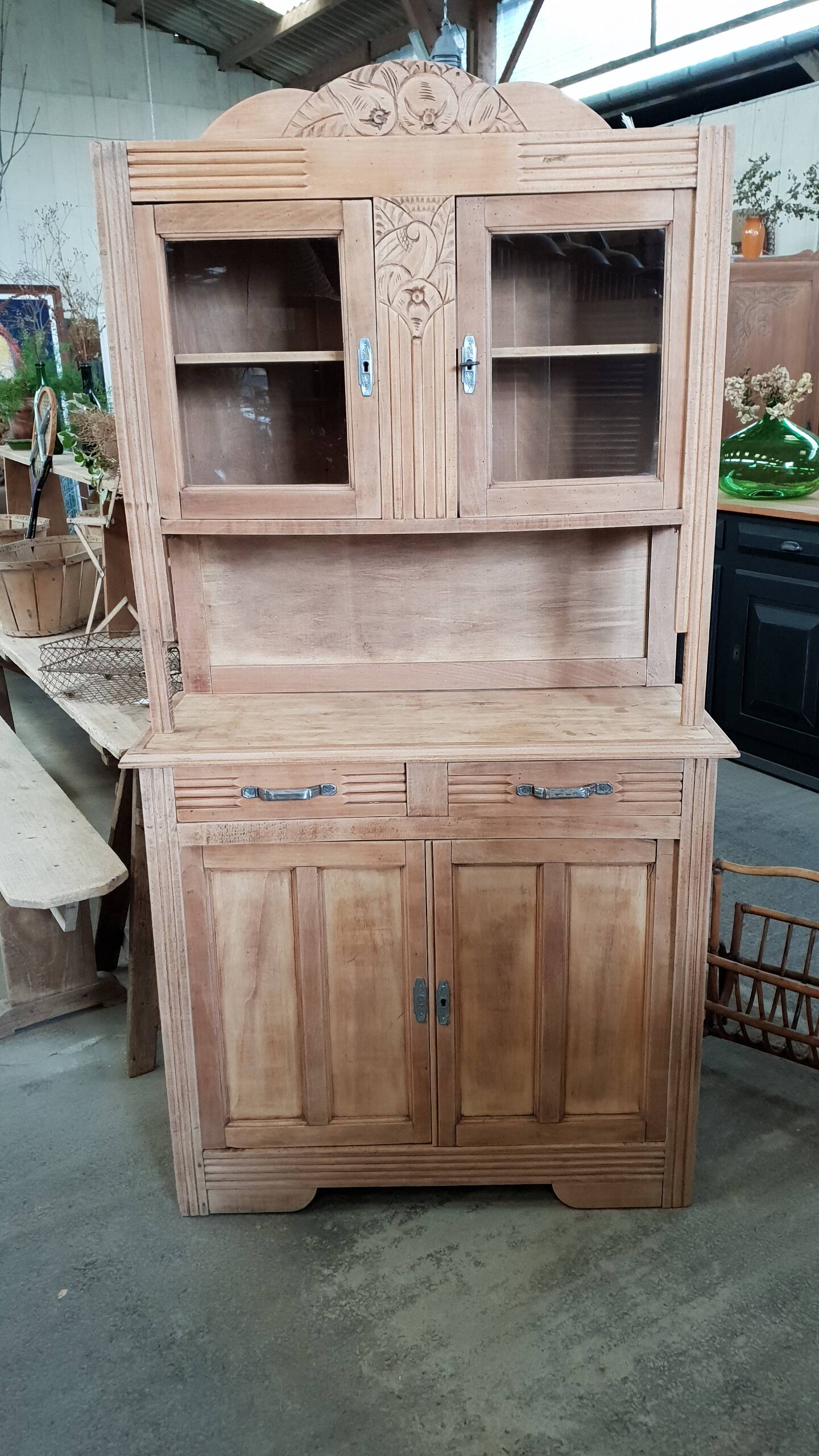 Buffet 2 corps art déco