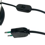 Pair of adjustable chrome lamps, Alta Lite Edition