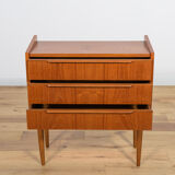 Mid-century danish teak dresser, 1960s