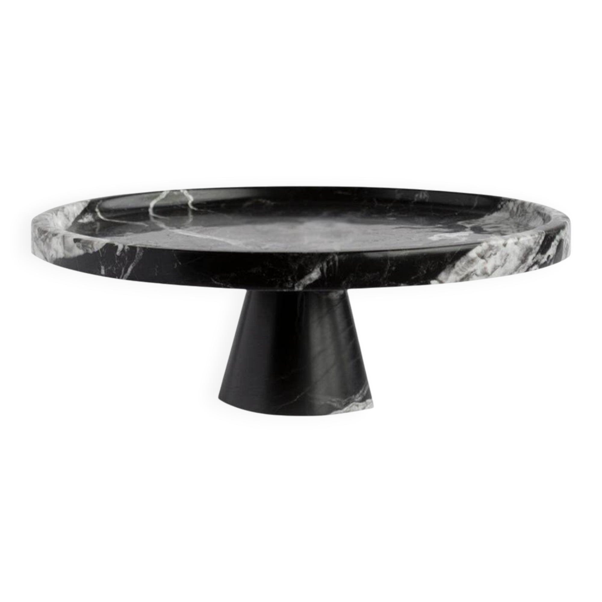 Stand for cakes in black marble