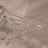 Cut crystal bowl signed daum france a459