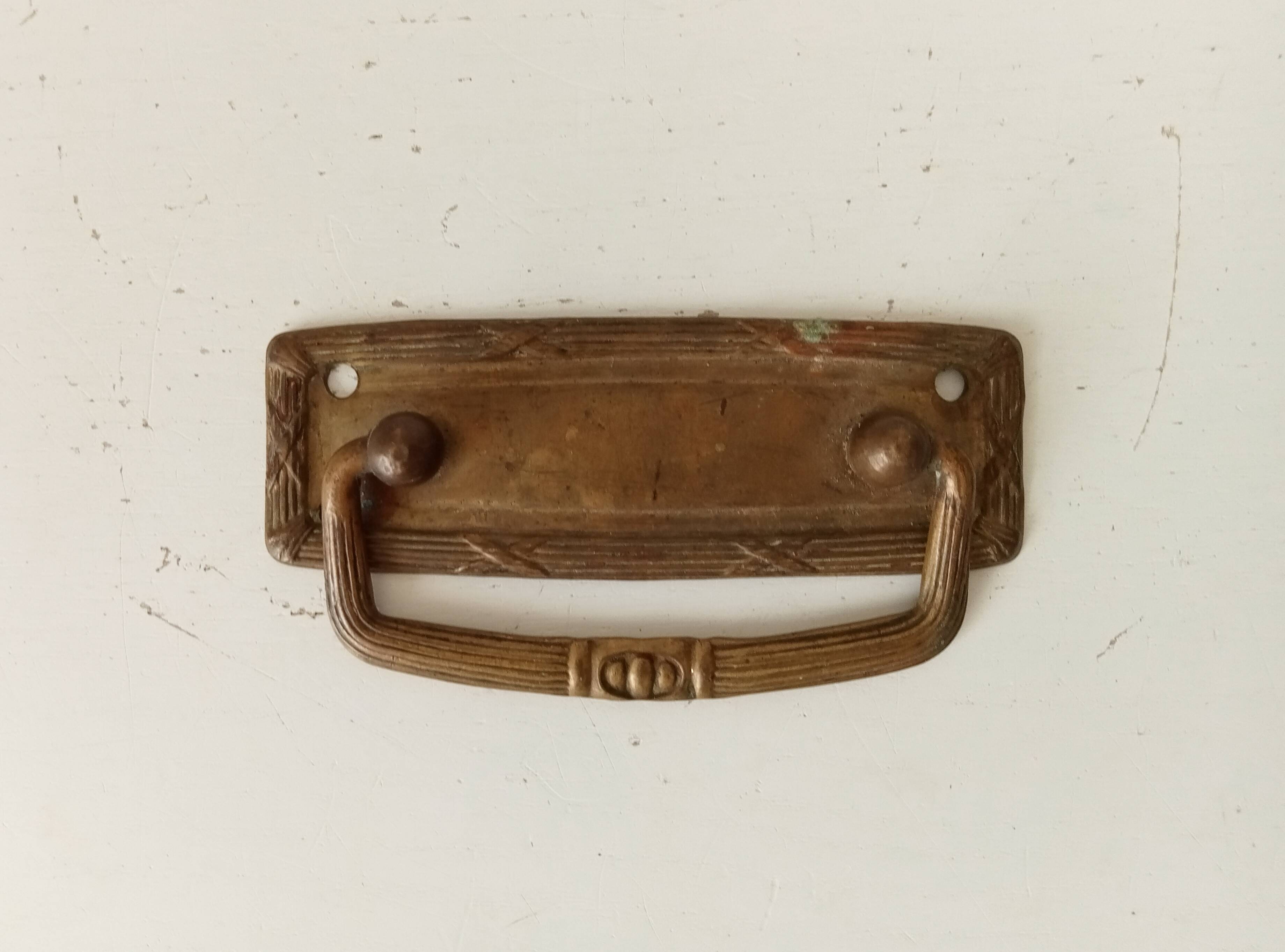 Old art deco furniture handle